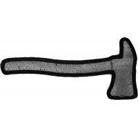 Firefighter Axe In Silver Metallic Patch | Embroidered Patches