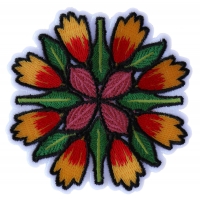 Flower Petals and leaves Mix Patch Flower Petals and leaves Mix Patch