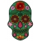 Flower Skull Patch