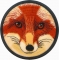 Fox Stare Round Patch