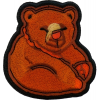 Funny Bear Iron on Patch