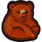 Funny Bear Iron on Patch