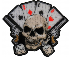 Gambler Skull Patch