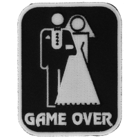Game Over Marriage Patch Medium | Embroidered Patches
