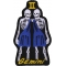 Gemini Skull Zodiac Sign Patch