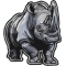 Gray Rhino Patch