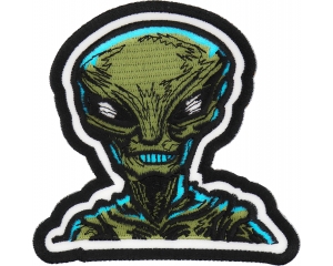 Green Alien Patch