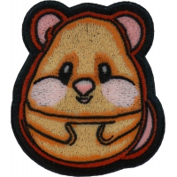 Hamster Iron on Patch