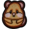 Hamster Iron on Patch