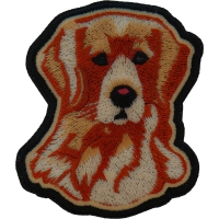 Handsome Retriever Dog Iron on Patch