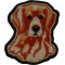 Handsome Retriever Dog Iron on Patch