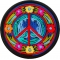Hippie Daisies Peace Patch