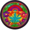 Hippie Flowers Pot Leaf Patch
