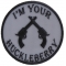 I'm Your Huckleberry Pistols Iron on Novelty Patch