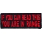 If You Can Read This You Are In Range Patch