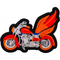 Indian Feather Motorcycle Patch Embroidered