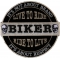 Live To Ride Ride to Live Biker Patch