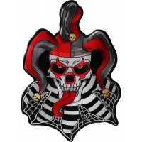 Jester Skull Large Back Patch