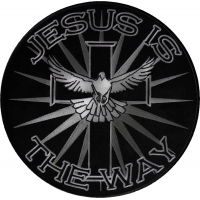 Jesus is the Way Large Back Patch