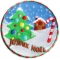 Joyeux Noel Merry Christmas Patch