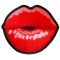 Lips Blowing a Kiss Iron on Patch
