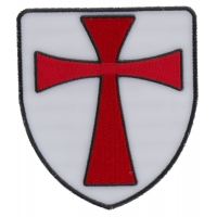 Knights Templar Shield Patch | Embroidered Patches