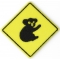 Koala Sign Iron On Patch