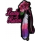 Lady Rider Rose and Feather Patch
