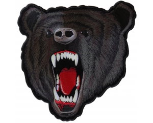 Large Black Bear Patch