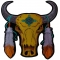 Buffalo and Feathers Patch