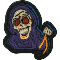 Laughing Reaper Patch Embroidered