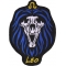 Leo Skull Zodiac Sign Patch