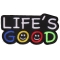 Life's Good Iron on Morale Patch