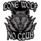 Lone Wolf No Club Patch