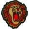Male Lion Iron on Patch
