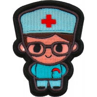 Male Nurse Patch Embroidered