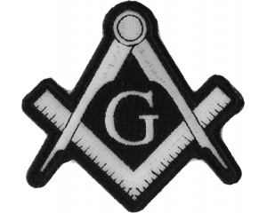 Mason Sign White Patch