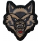 Mean Wolf Iron on Patch