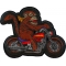 Monkey Biker Patch