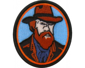 Mr Van Gogh Patch Embroidered
