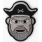Old Man Bearded Pirate Iron on Patch