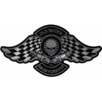 Old Skool Biker Forever Patch