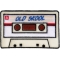 Old Skool Radio Cassette Novelty Iron on Patch