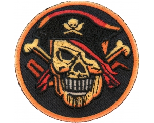 Once a Pirate Iron on Patch