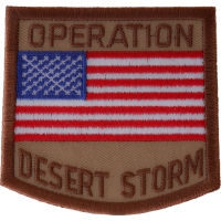 Operation Desert Storm Patch | US Iraq War Military Veteran Patches