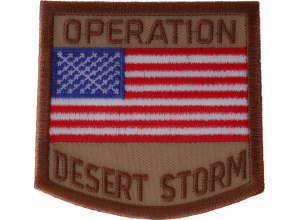 Operation Desert Storm Patch | US Iraq War Military Veteran Patches