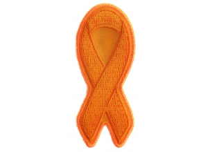 Orange Leukemia Awareness Ribbon Patch