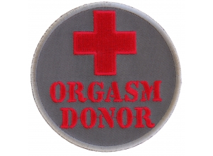 Orgasm Donor Patch | Embroidered Patches