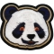 Panda Iron on Patch