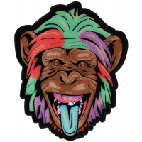 Party Animal - Color Monkey Large Back Patch